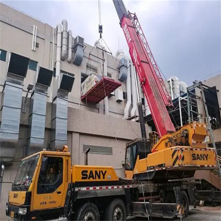 龙安租赁大型汽车吊，助力工程项目高效进行