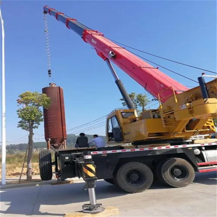 龙安吊车立柱子怎么吊